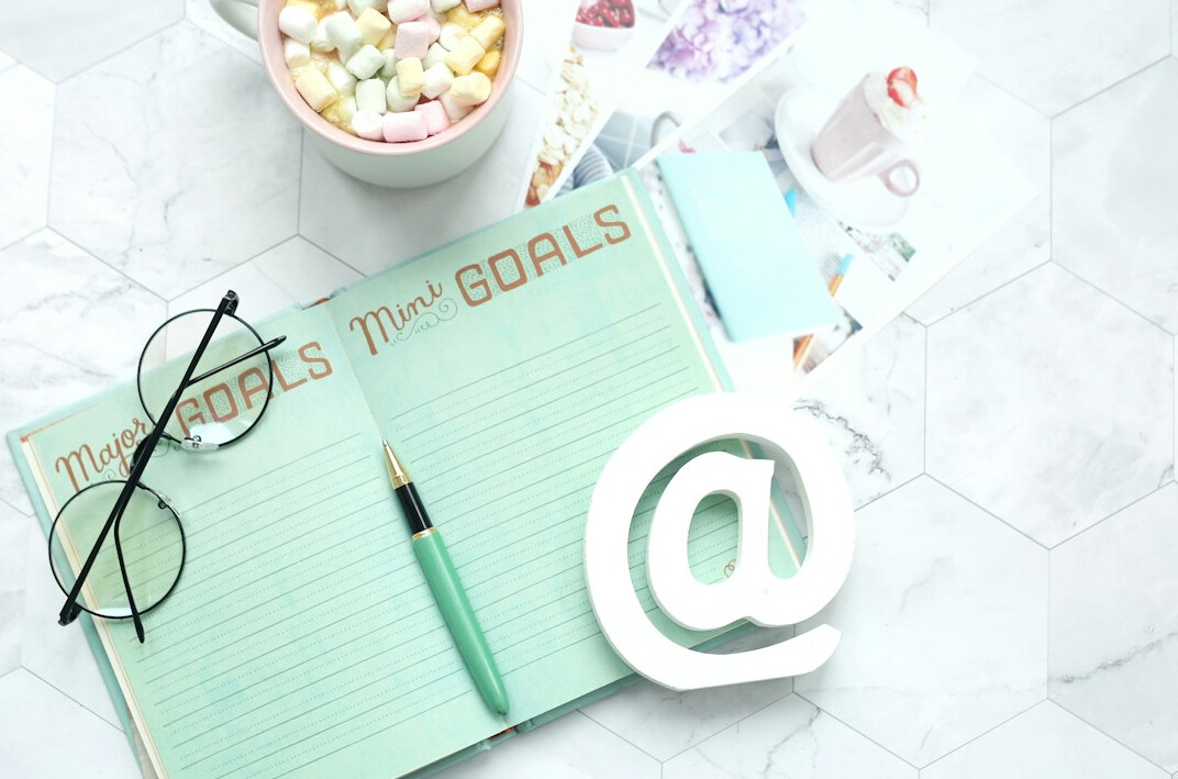 person setting goals